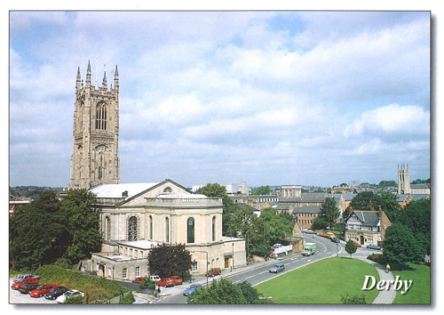 Derby postcards (Half Price!)